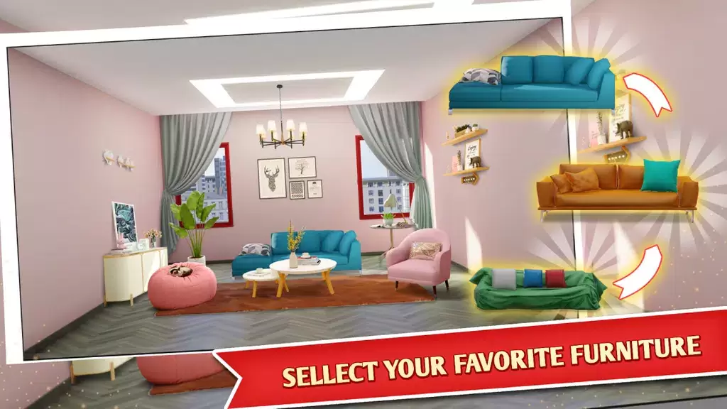 Home Dreams: Puzzle & Decor Captura de pantalla 3