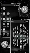 Moon Galaxy Theme Launcher Schermafbeelding 3