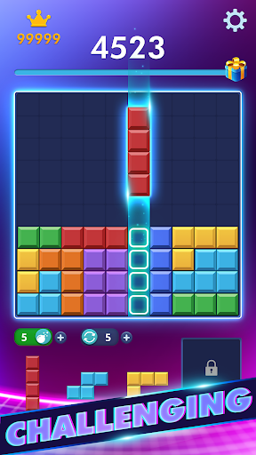 Block Puzzle Games Cube Blast Capture d'écran 2