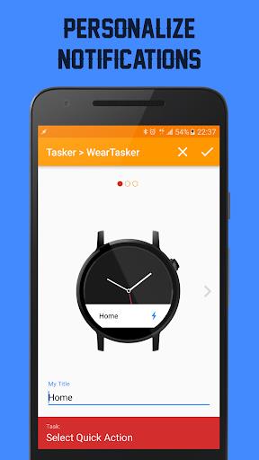 WearTasker - Tasker for Wear Ekran Görüntüsü 4