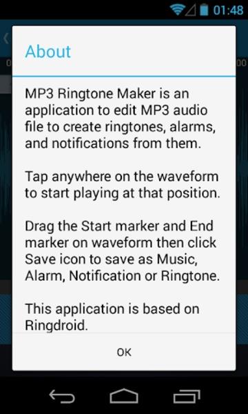 MP3 Ringtone Maker Schermafbeelding 4