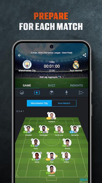 365Scores: Live Scores & News Mod স্ক্রিনশট 3