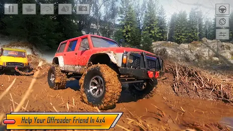 Offroad Driving Jeep Simulator Schermafbeelding 2