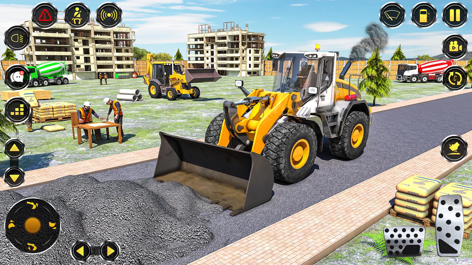 City Construction JCB Game 3D Captura de pantalla 4