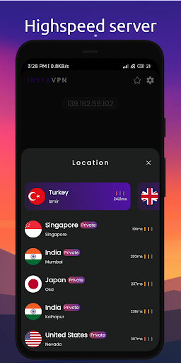 Insta VPN Fast VPN: Secure VPN 스크린샷 4