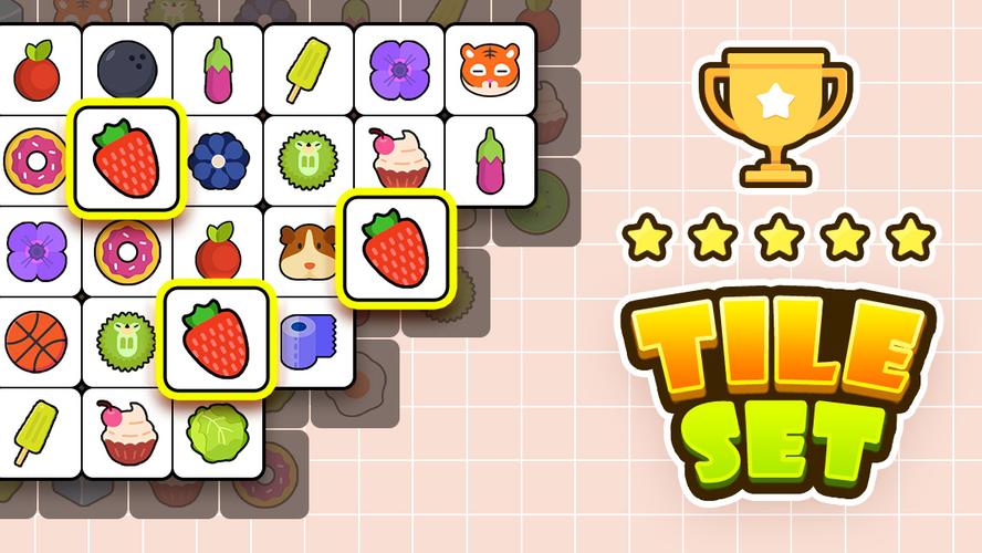 Triple Match - Tile Connect Скриншот 1