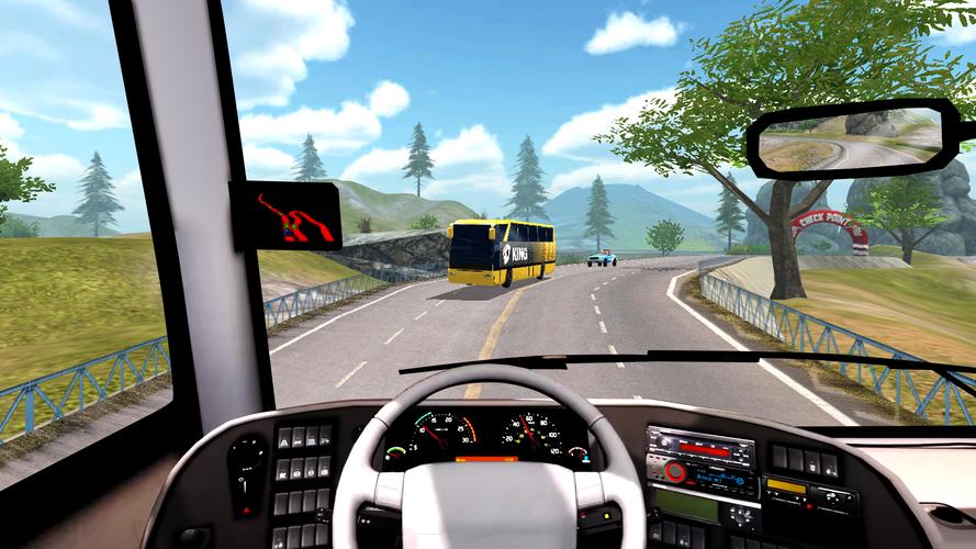 Offroad Bus Climb Hill Racing Screenshot 1