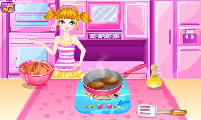 Game Cooking Burger and Fries Capture d'écran 4