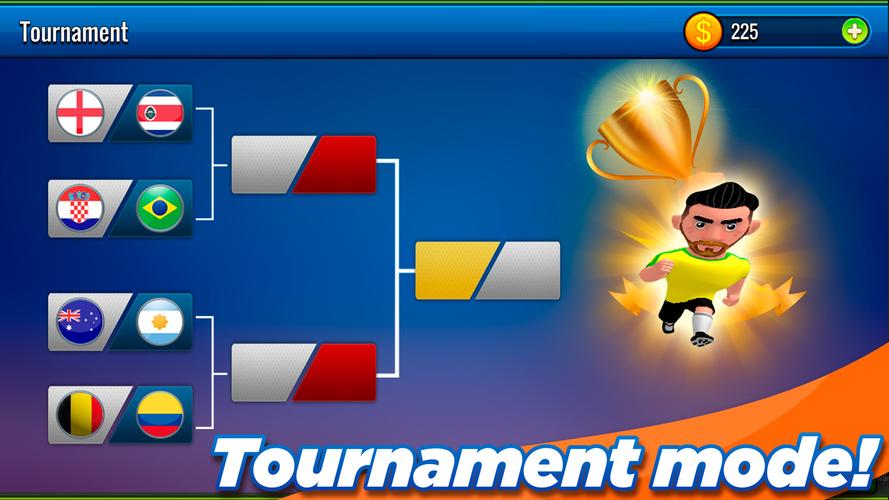 Finger Kick Soccer 2024 Captura de tela 1