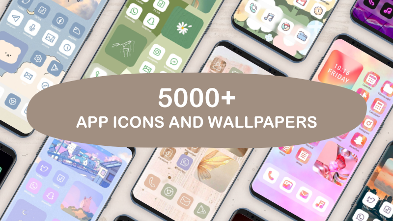Themepack – App Icons, Widgets Mod應用截圖第1張