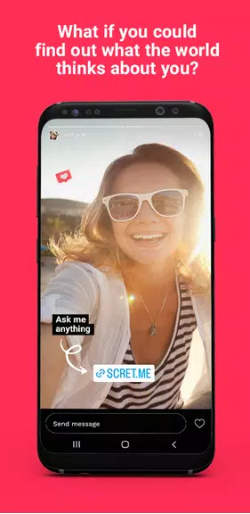 Scret: anonymous Q&A Captura de tela 3