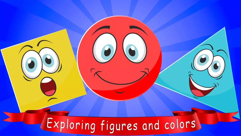 Learn shapes — kids games Tangkapan skrin 1