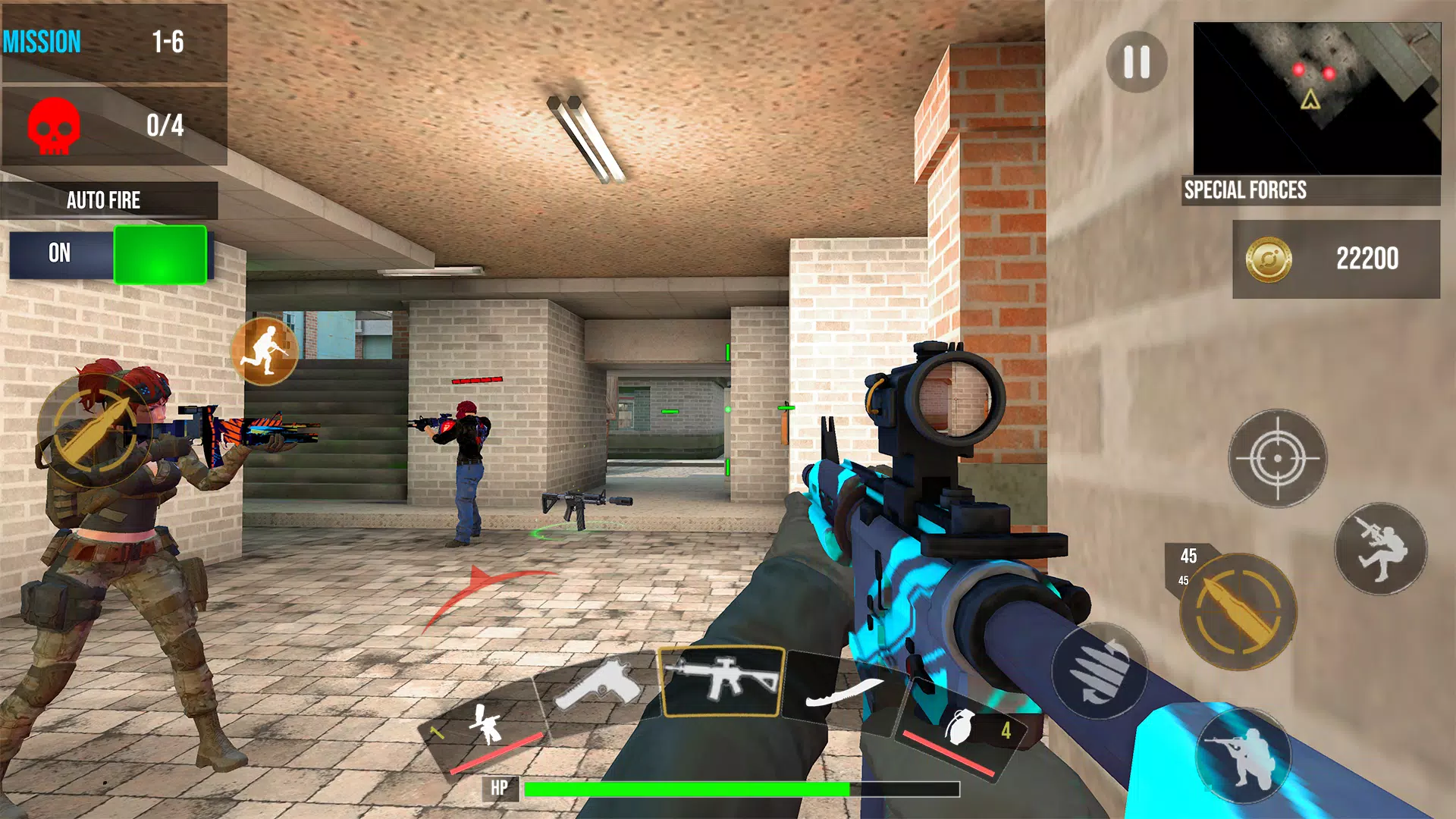 FPS Commando Strike 3D Скриншот 2