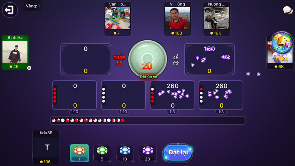 GAME BAI DOI THUONG - DANH BAI XANH CHIN Screenshot 2