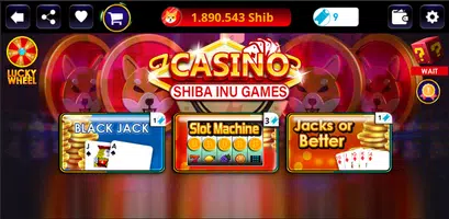 Shiba Inu Game Slot Crypto Captura de tela 1