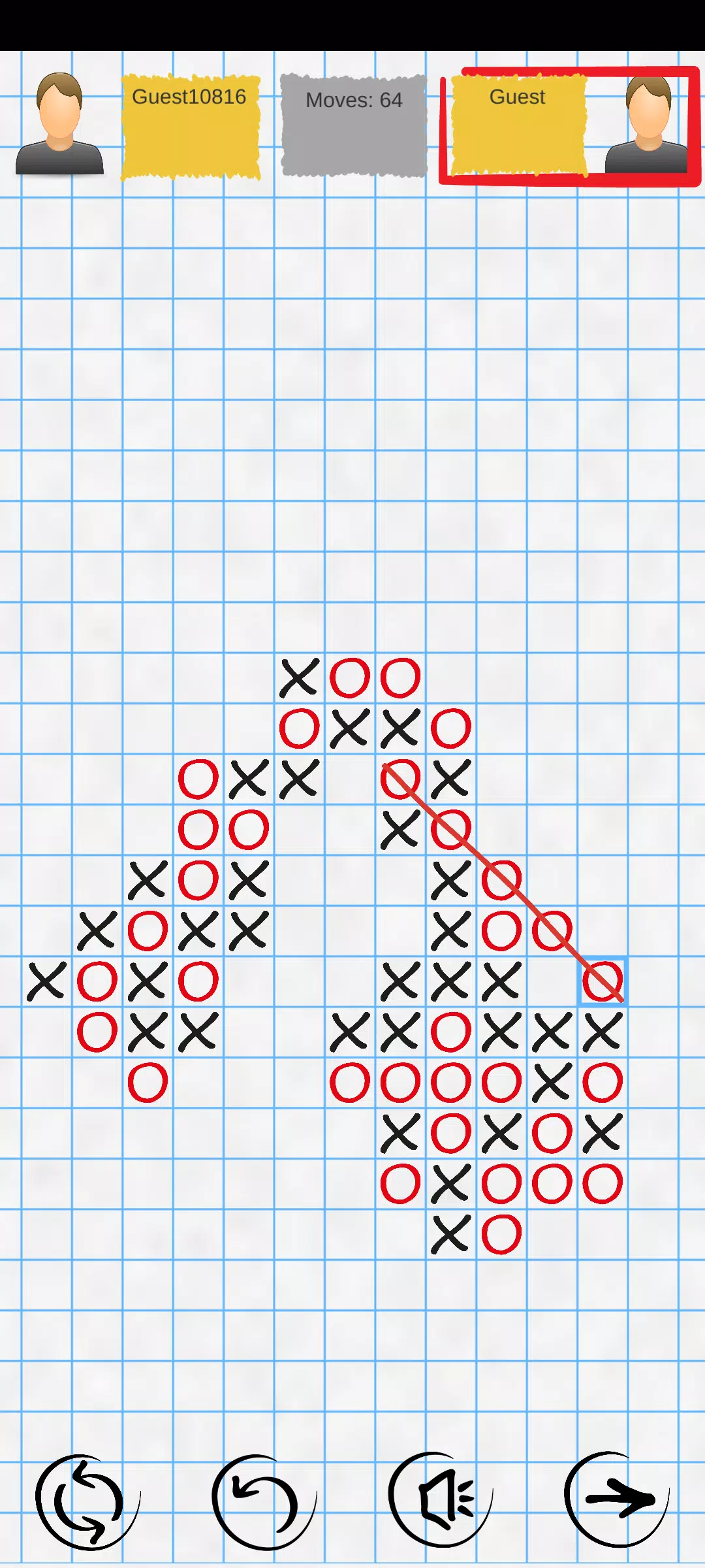 Mega Tic Tac Toe Onine ภาพหน้าจอ 2