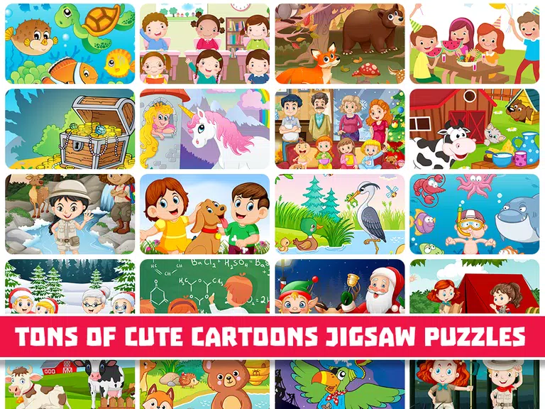 Princess Jigsaw Puzzles Kids Capture d'écran 1