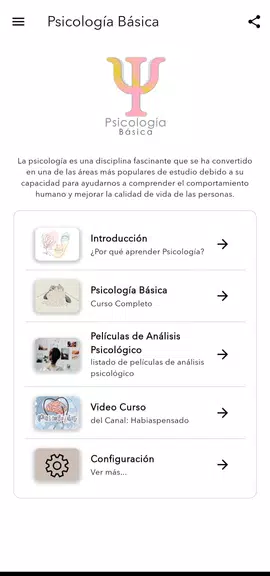 Psicología Básica Screenshot 1