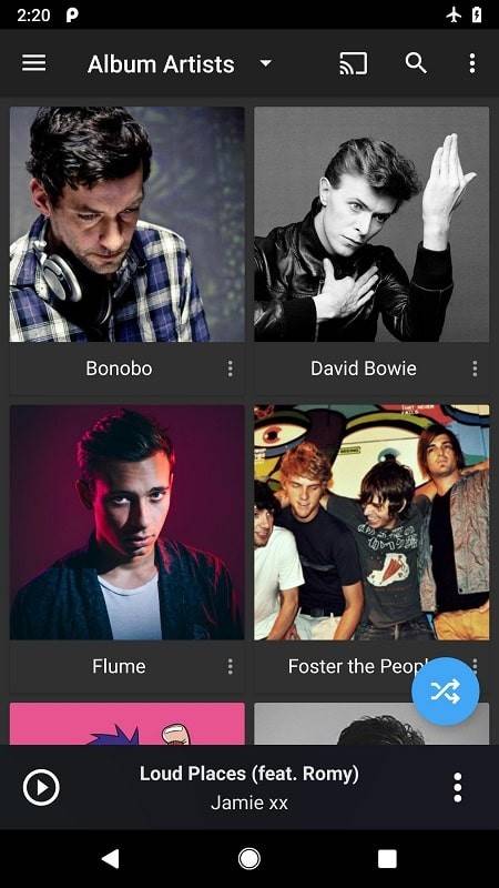 doubleTwist Pro music player Captura de pantalla 3