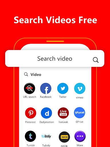 VideoDownloader&music download Tangkapan skrin 1