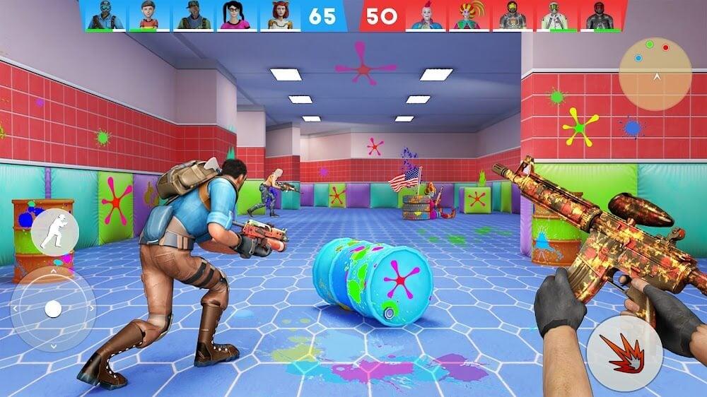 Paintball Shooting Game 3D Ảnh chụp màn hình 2