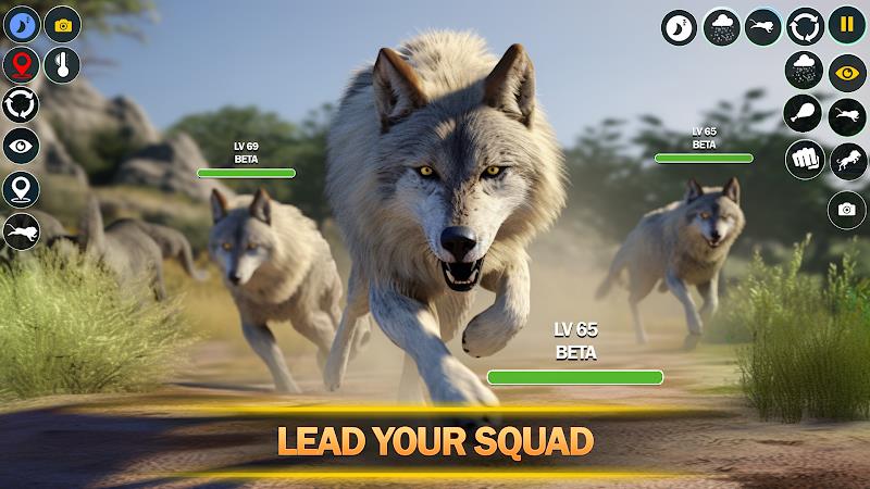 Wolf Simulator: Wild Wolf Game应用截图第1张