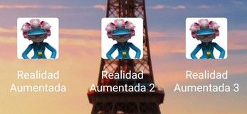 Realidad Aumentada App Android স্ক্রিনশট 3