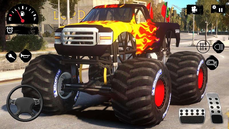 Hillock Monster Truck Driving स्क्रीनशॉट 2