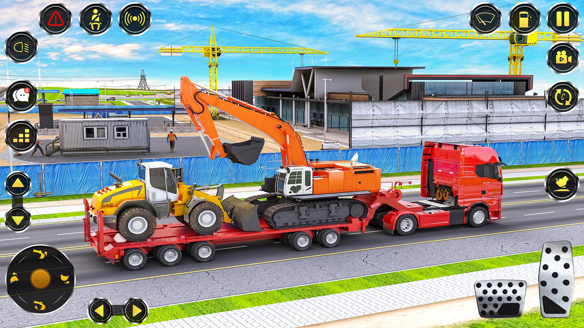 City Construction JCB Game 3D Captura de pantalla 3