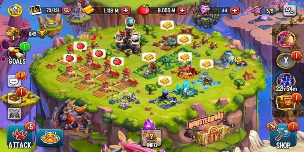 Monster Legends MOD Скриншот 3