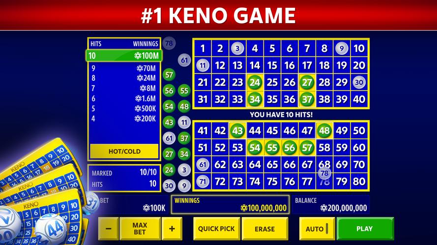 Vegas Keno by Pokerist 스크린샷 1