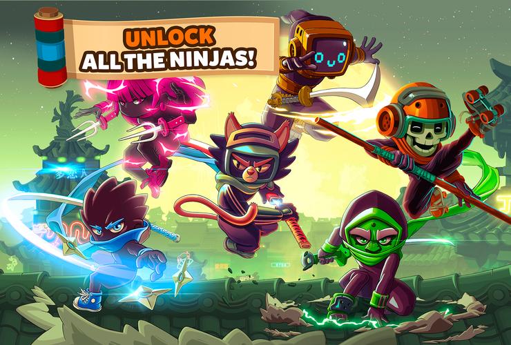 Ninja Dash Run - Offline Game应用截图第3张