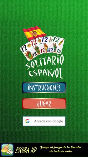 Solitario Español Captura de tela 1