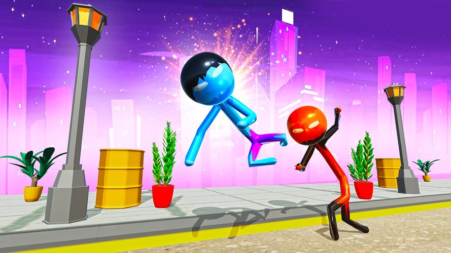 Stickman Ninja Fight: Ropehero 스크린샷 4