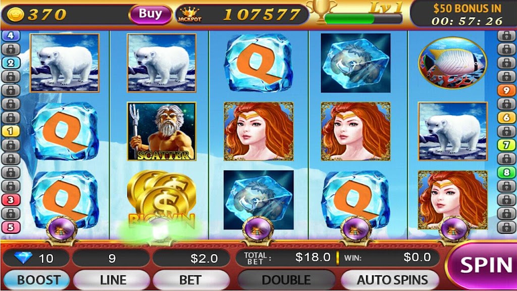 Slots Arctic:Free Slot Machine Screenshot 1