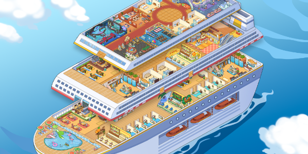 My Cruise: Idle ship Tycoon Tangkapan skrin 3