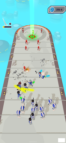 Space Army: Universe Clash Mod Captura de tela 3