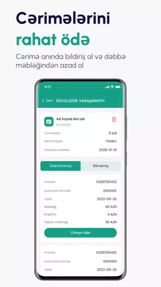 SMSRadar.az DYP AYNA cərimələr Ekran Görüntüsü 3