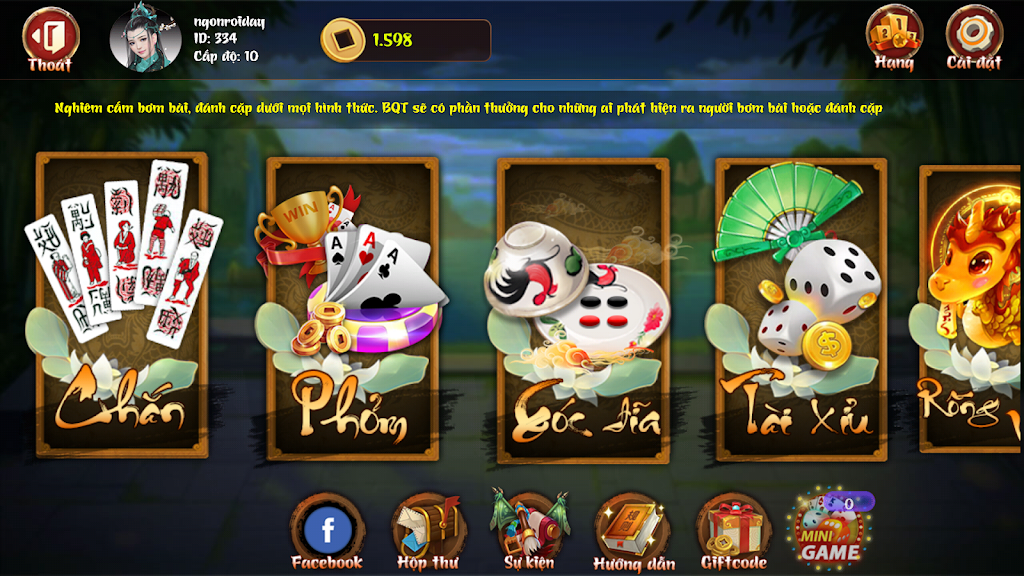 Làng 3 Gian -  Chắn Dân Gian Tangkapan skrin 2