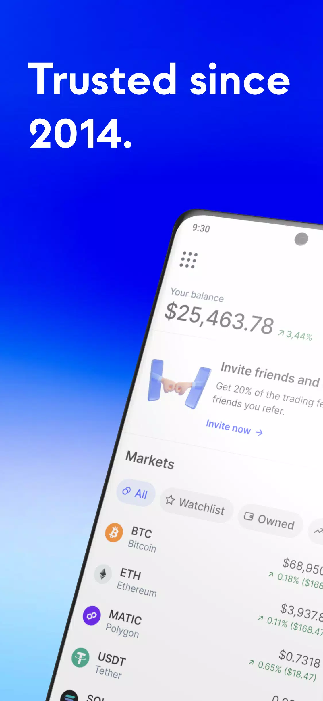 Coinhako: Buy Bitcoin & Crypto Screenshot 1