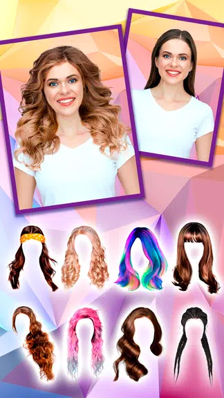 Woman Hairstyle Photo Editor應用截圖第3張