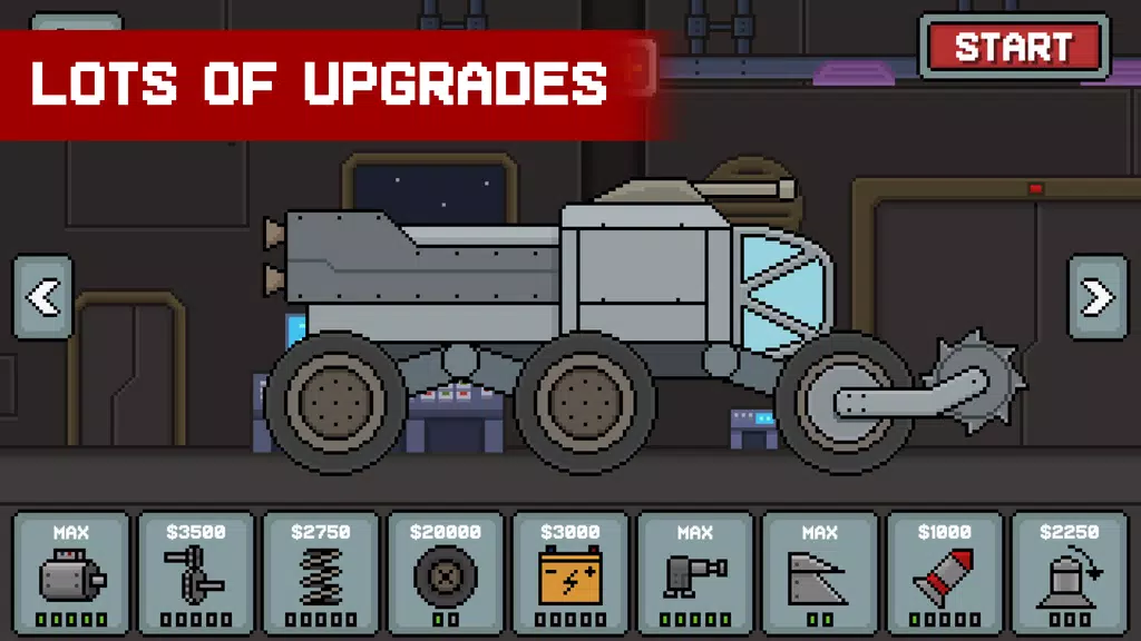 Death Rover: Space Zombie Race Screenshot 1