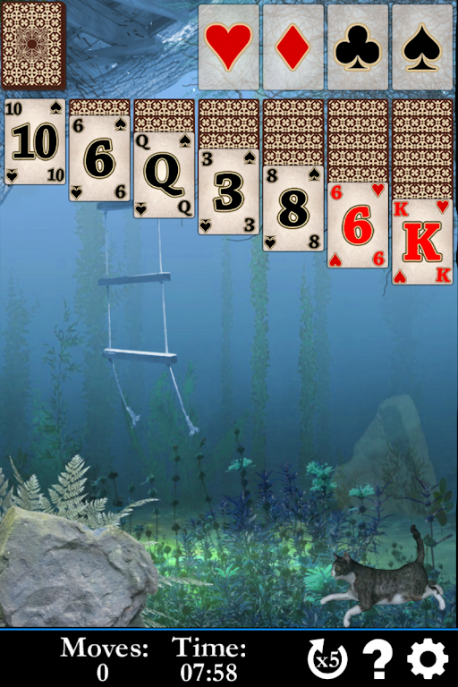 Pyramid Solitaire Water World應用截圖第3張