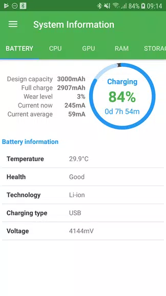 Battery Wear Level: Measuring Capture d'écran 1