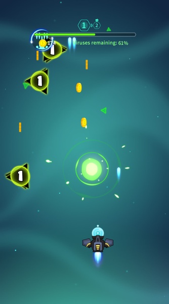 Virus War - Weltraum Screenshot 2