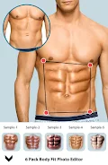 Man Fit Body Photo Editor: Abs 스크린샷 4