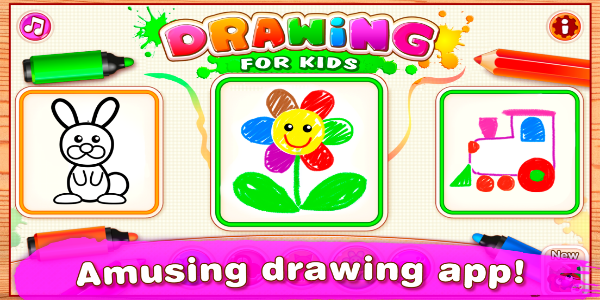 Schermata Bini Drawing for Kids Games 1