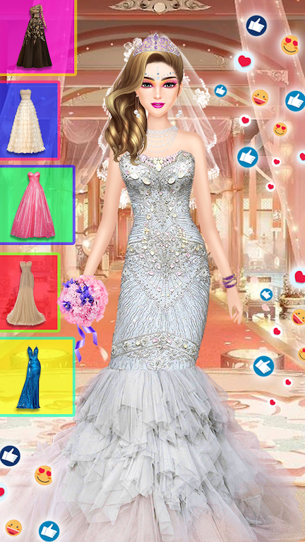 Dress Up Girls Makeup Game Скриншот 3