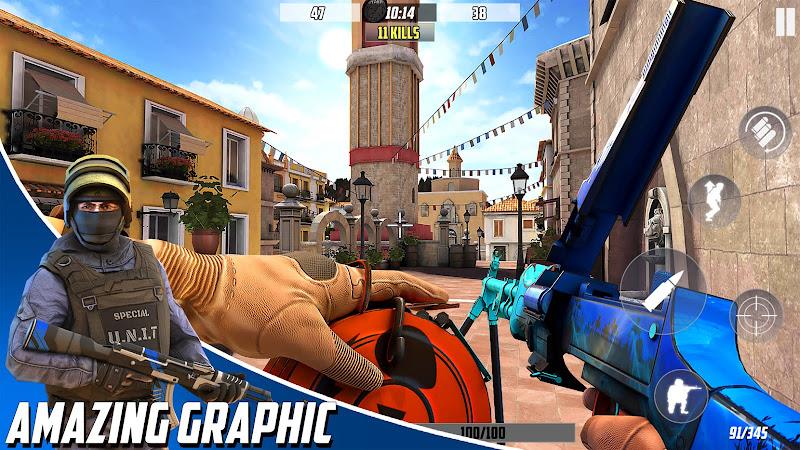 Hazmob: FPS Gun Shooting Games Ảnh chụp màn hình 4