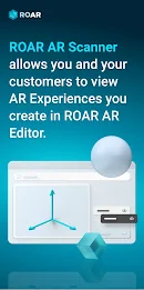 ROAR Augmented Reality App Tangkapan skrin 1